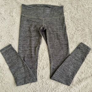 Lululemon Wunder Under Pant III Size 6 Space Dye Camo Black Dark Slate Used